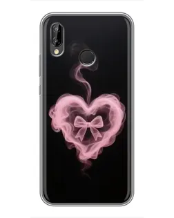 Чехол для Huawei P Smart Plus (Nova 3i, INE-LX1) с картинкой «Дымчатое сердце»