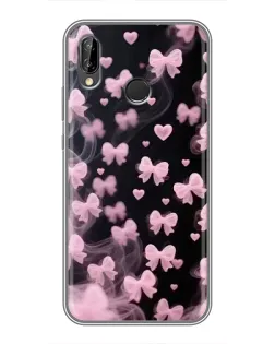 Чехол для Huawei P Smart Plus (Nova 3i, INE-LX1) с картинкой «Неоновое кружево»