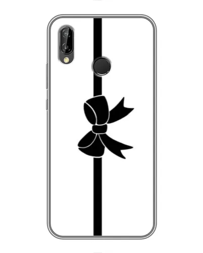 Чехол для Huawei P Smart Plus (Nova 3i, INE-LX1) с картинкой «Вертикальный бант» Чехол для Huawei P Smart Plus (Nova 3i, INE-LX1) с картинкой «Вертикальный бант»