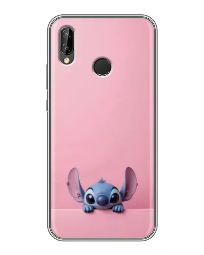Чехол для Huawei P Smart Plus (Nova 3i, INE-LX1) с картинкой «Stitch выглядывает»