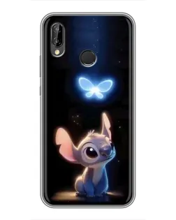 Чехол для Huawei P Smart Plus (Nova 3i, INE-LX1) с картинкой «Сияющий Стич»