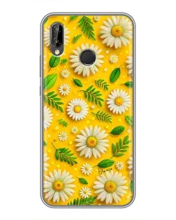 Чехол для Huawei P Smart Plus (Nova 3i, INE-LX1) с картинкой «Ромашковое солнце» Чехол для Huawei P Smart Plus (Nova 3i, INE-LX1) с картинкой «Ромашковое солнце»