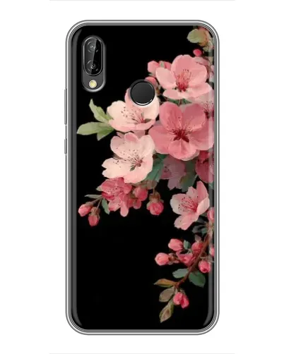 Чехол для Huawei P Smart Plus (Nova 3i, INE-LX1) с картинкой «Розовая ветка сакуры»