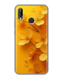 Чехол для Huawei P Smart Plus (Nova 3i, INE-LX1) с картинкой «Золотые лепестки» Чехол для Huawei P Smart Plus (Nova 3i, INE-LX1) с картинкой «Золотые лепестки»