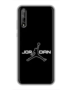 Чохол для Huawei P Smart Pro з картинкою «Nike Pink Swirl»