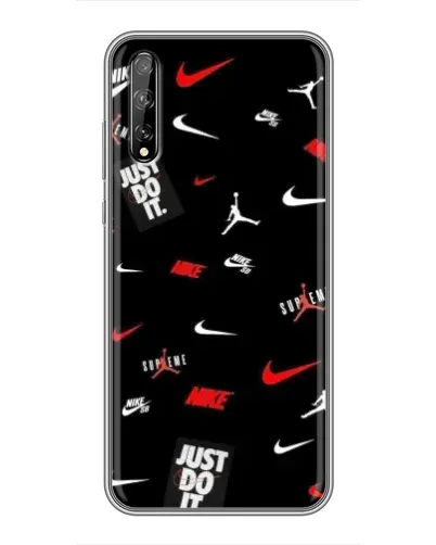 Чехол для Huawei P Smart Pro с картинкой «Nike Mix Pattern»
