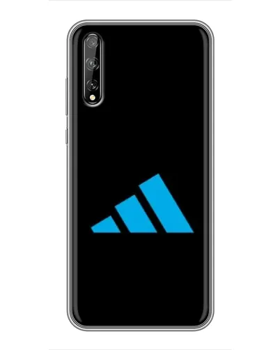 Чехол для Huawei P Smart Pro с картинкой «Adidas Cyan Logo»