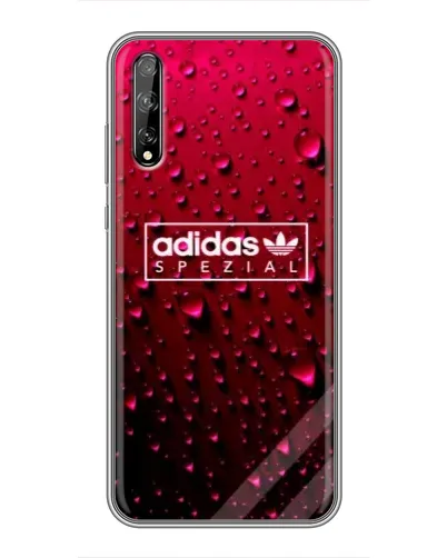 Чехол для Huawei P Smart Pro с картинкой «Adidas Gold Marble»