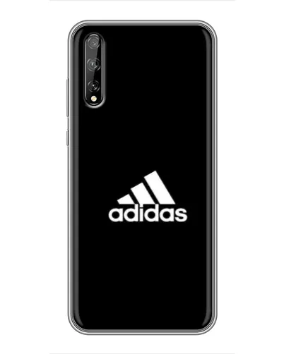 Чехол для Huawei P Smart Pro с картинкой «Черная классика Adidas»