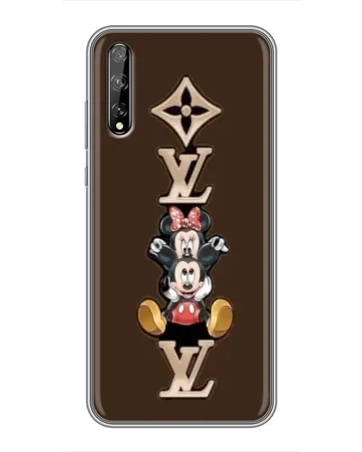 Чехол для Huawei P Smart Pro с картинкой «LV и Микки Маус»
