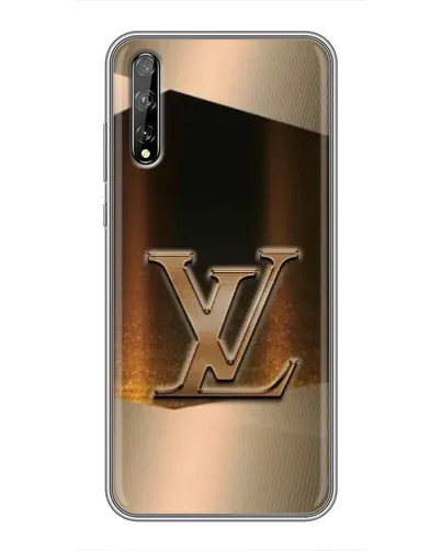 Чехол для Huawei P Smart Pro с картинкой «LV — золотое сияние»