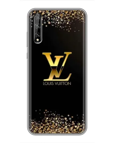 Чехол для Huawei P Smart Pro с картинкой «LV — золотые искры»