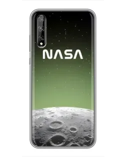 Чехол для Huawei P Smart Pro с картинкой «NASA — лунный градиент»