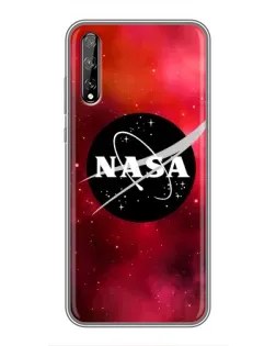 Чохол для Huawei P Smart Pro з картинкою «NASA — червона туманність»