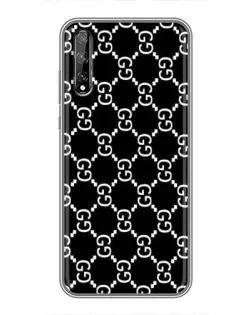 Чохол для Huawei P Smart Pro з картинкою «Gucci — сітчастий паттерн»