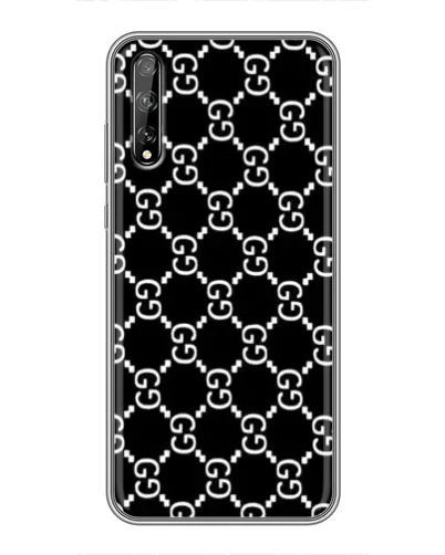 Чехол для Huawei P Smart Pro с картинкой «Gucci — сетчатый паттерн»