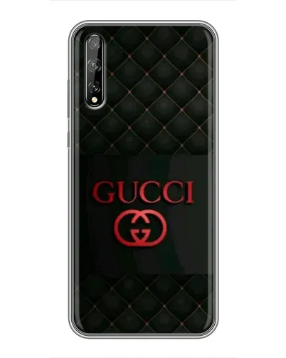 Чехол для Huawei P Smart Pro с картинкой «Gucci — стеганый черный»