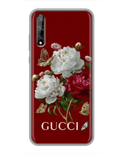 Чехол для Huawei P Smart Pro с картинкой «Gucci —  сад»