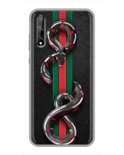 Чохол для Huawei P Smart Pro з картинкою «Gucci — змія на смузі»