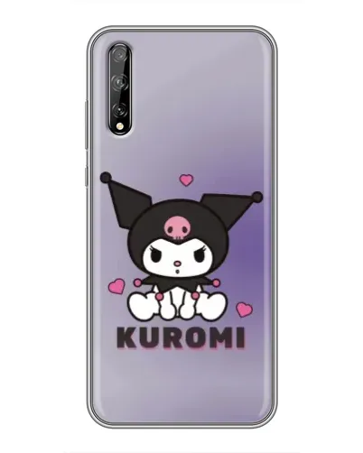 Чехол для Huawei P Smart Pro с картинкой «Kuromi — фиолетовый арт» Чехол для Huawei P Smart Pro с картинкой «Kuromi — фиолетовый арт»
