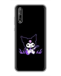 Чехол для Huawei P Smart Pro с картинкой «Электрическая Kuromi»
