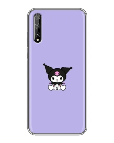 Чехол для Huawei P Smart Pro с картинкой «Kuromi — фиолетовый минимализм» Чехол для Huawei P Smart Pro с картинкой «Kuromi — фиолетовый минимализм»