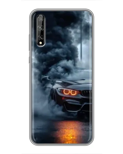Чехол для Huawei P Smart Pro с картинкой «BMW M-Power — абстракция» Чехол для Huawei P Smart Pro с картинкой «BMW M-Power — абстракция»
