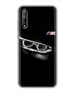 Чехол для Huawei P Smart Pro с картинкой «BMW — взгляд тигра»