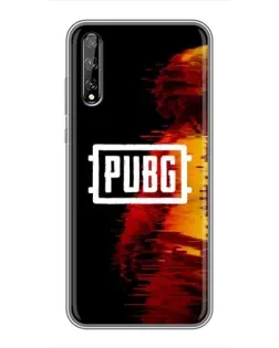 Чохол для Huawei P Smart Pro з картинкою «Яскравий логотип PUBG»