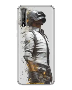 Чохол для Huawei P Smart Pro з картинкою «PUBG — боєць у пилу» Чохол для Huawei P Smart Pro з картинкою «PUBG — боєць у пилу»