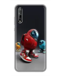 Чохол для Huawei P Smart Pro з картинкою «Among Us — 3D стиль»