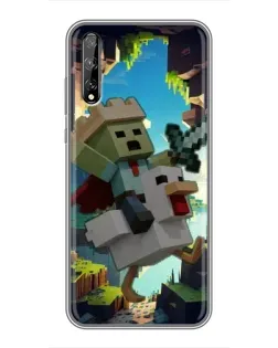 Чохол для Huawei P Smart Pro з картинкою «Стів та гусь»