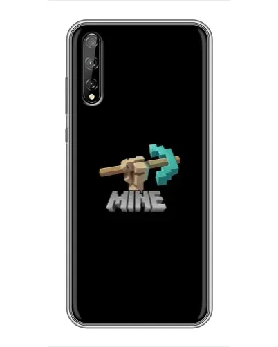 Чехол для Huawei P Smart Pro с картинкой «Алмазная кирка»