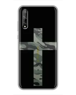 Чехол для Huawei P Smart Pro с картинкой «Милитари Крест»