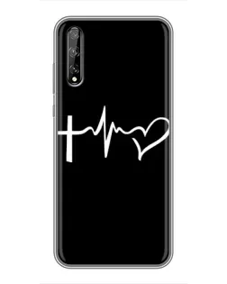 Чехол для Huawei P Smart Pro с картинкой «Пульс веры»