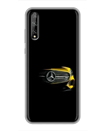 Чехол для Huawei P Smart Pro с картинкой «Mercedes — ретро стиль»