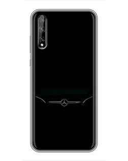 Чехол для Huawei P Smart Pro с картинкой «Mercedes Stealth Look»