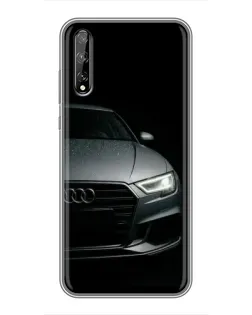 Чохол для Huawei P Smart Pro з картинкою «Audi — деталізація кузова»