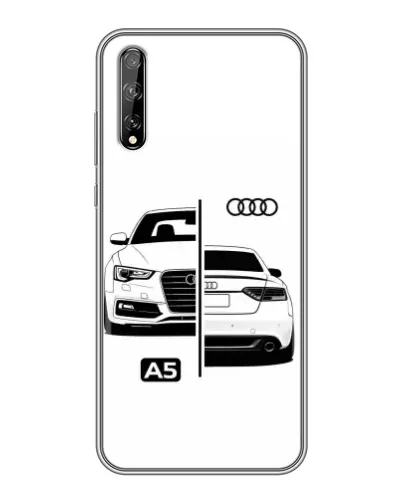 Чехол для Huawei P Smart Pro с картинкой «Audi — контрастный дизайн» Чехол для Huawei P Smart Pro с картинкой «Audi — контрастный дизайн»
