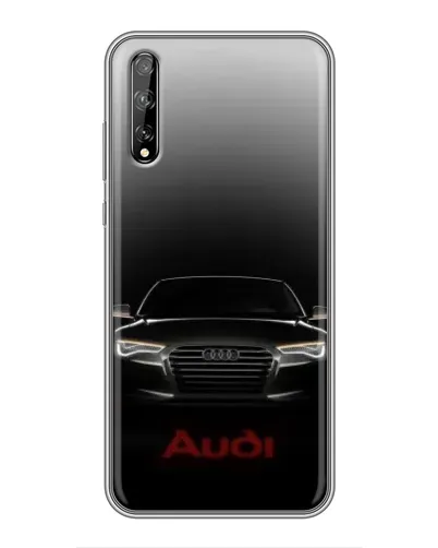 Чехол для Huawei P Smart Pro с картинкой «Audi — градиентный контур» Чехол для Huawei P Smart Pro с картинкой «Audi — градиентный контур»
