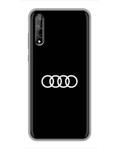 Чехол для Huawei P Smart Pro с картинкой «Audi White Logo» Чехол для Huawei P Smart Pro с картинкой «Audi White Logo»