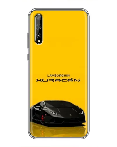 Чехол для Huawei P Smart Pro с картинкой «Lamborghini Huracan черный»