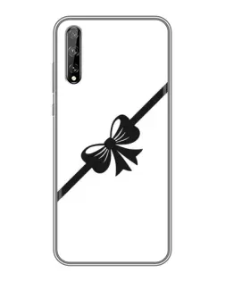 Чехол для Huawei P Smart Pro с картинкой «Диагональный бант»