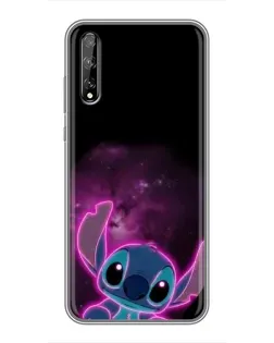 Чехол для Huawei P Smart Pro с картинкой «Неоновый Stitch»