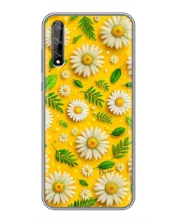 Чохол для Huawei P Smart Pro з картинкою «Ромашкове сонце»