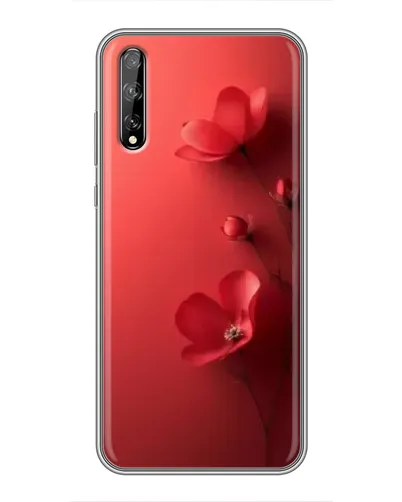 Чехол для Huawei P Smart Pro с картинкой «Маковые соцветия»