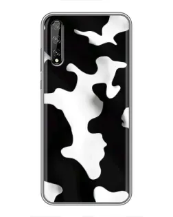 Чехол для Huawei P Smart Pro с картинкой «Черно-белое пятно»