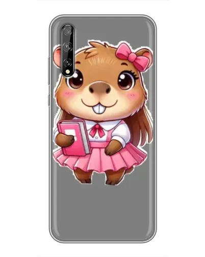 Чехол для Huawei P Smart Pro с картинкой «Девочка капибара» Чехол для Huawei P Smart Pro с картинкой «Девочка капибара»