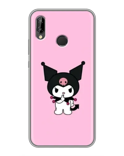 Чехол для Huawei P Smart Z / Y9 Prime 2019 с картинкой «Kuromi — розовая нежность»