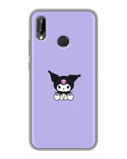 Чехол для Huawei P Smart Z / Y9 Prime 2019 с картинкой «Kuromi — фиолетовый минимализм»